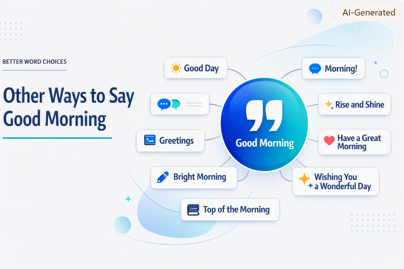Other Ways to Say Good Morning