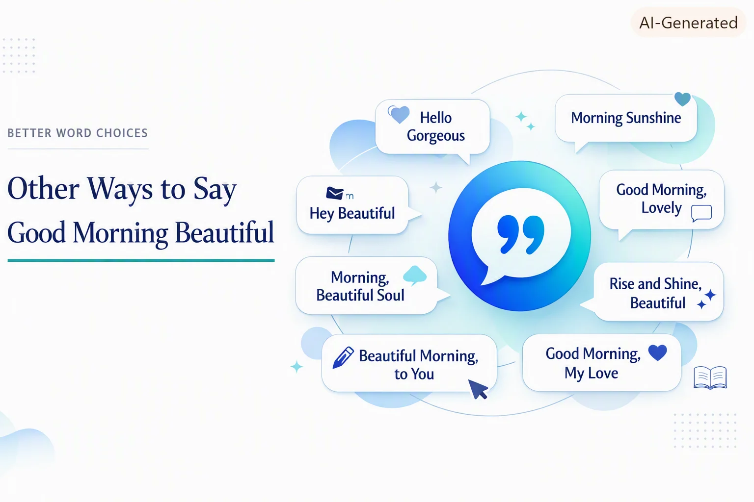 Other Ways to Say Good Morning Beautiful