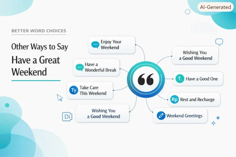 Other Ways to Say Have a Great Weekend