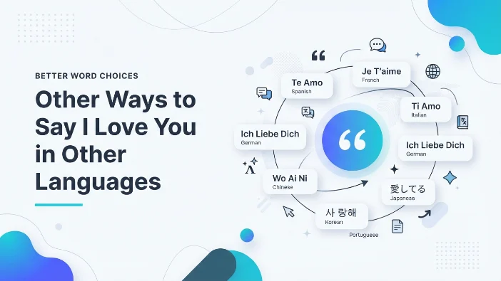 Other Ways to Say I Love You in Other Languages
