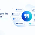 Other Ways to Say "In the Text"