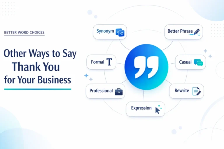 Other Ways to Say Thank You for Your Business