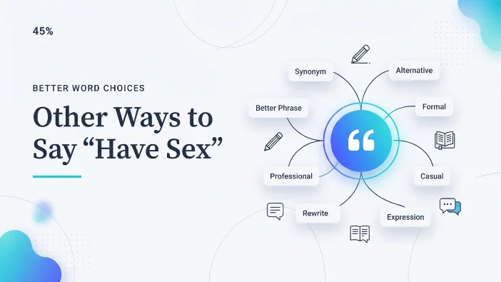 Other Ways to Say "Have Sex"