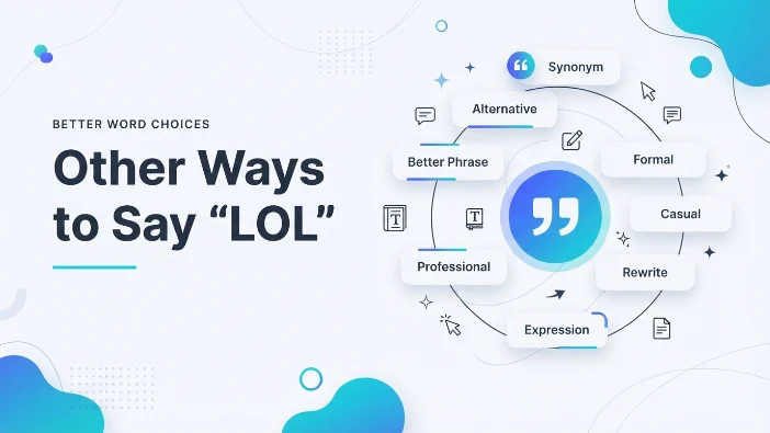 Other Ways to Say “LOL”