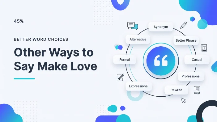 Other Ways to Say Make Love