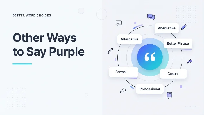Other Ways to Say Purple