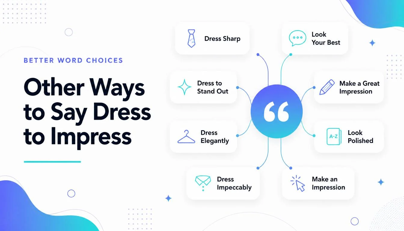 Other Ways to Say Dress to Impress