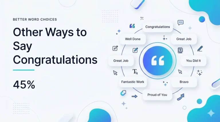 Other Ways to Say Congratulations