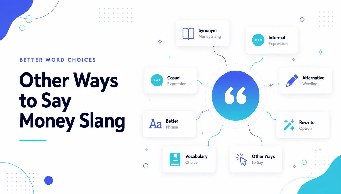 Other Ways to Say Money Slang