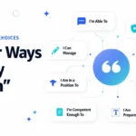 Other Ways to Say “i Can”
